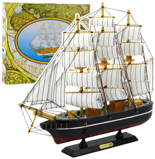 Изображение Model kolekcjonerski Statek aglowiec czarny