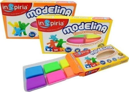 Изображение Modelina fluo 6 kolorów