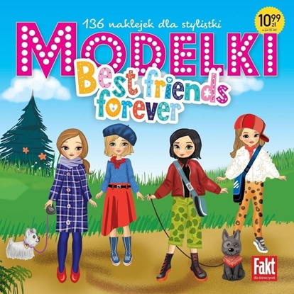 Изображение Modelki Best friends forever. 136 naklejek dla sty