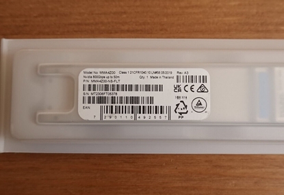 Picture of Modu SFP NVIDIA NVIDIA - OSFP Empfangermodul - 800 Gigabit Ethernet - 2 Anschlusse - MPO-12/APC Mehrfach-Modus - bis zu 50 km - 850 nm