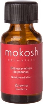 Изображение Mokosh Cosmetics Nutritive Nail Elixir odywczy eliksir do paznokci urawina 10ml