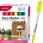 Attēls no Monami Markery Akrylowe Dekoracyjne Deco Marker B 460 6 Kolorów Fluorescencyjny