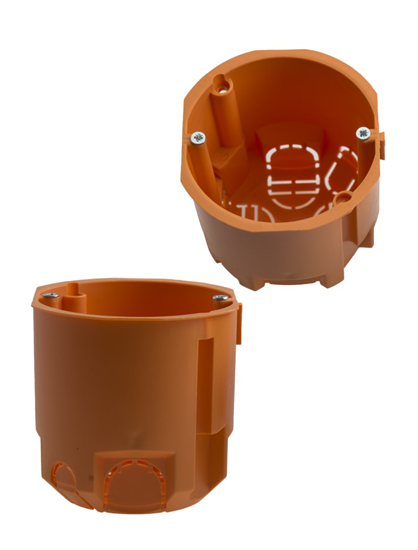 Изображение Montāžas kārba h-73 D71mm oranž betonam