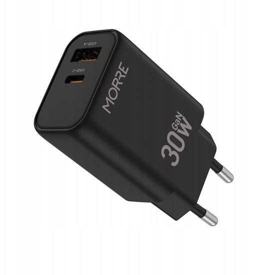 Picture of MORRE ADOWARKA USB/USB-C 30W CZARNA