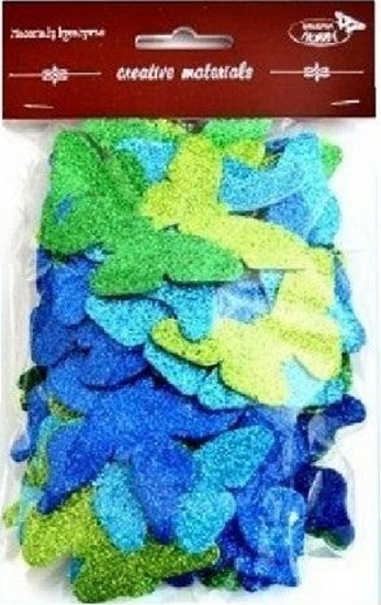 Picture of Motyle brokatowe 52szt