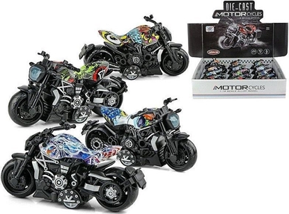 Attēls no Motocykl 1:32 metalowy MIX