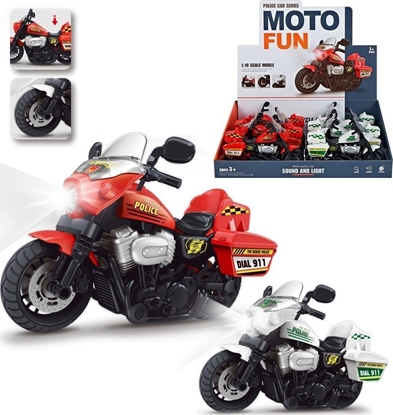 Attēls no Motocykl policja wiato i dwik MIX