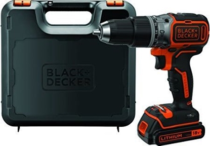 Attēls no Motowiertarka Black&Decker Wiertarka udarowa 18v 1.5Ah (BL188K)