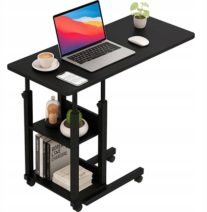 Picture of MOZOS BLD-BK MOBILNY WÓZEK STOLIK NA KOACH POD PROJEKTOR LAPTOP KOMPUTER