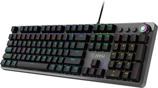 Picture of Klawiatura MSI FORGE GK-310 RED Gaming Keyboard, przewodowa