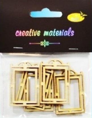 Attēls no Mudpuppy Drewniane elementy w ksztacie :ramek.