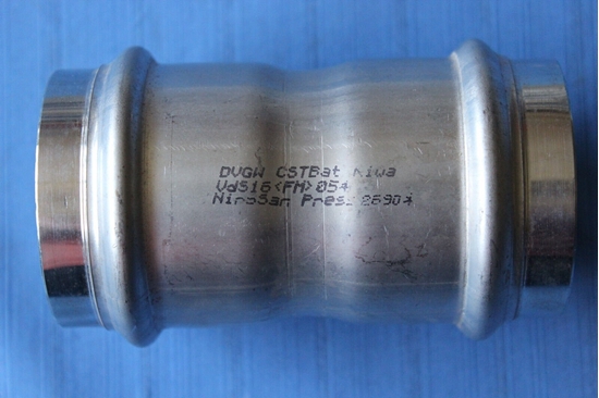 Picture of Mufa SANHA-NIROSAN-Stahl szlachetna  d54SANHA