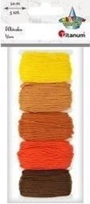 Attēls no Mulina 10m tonacja brzowa 5 kolorów