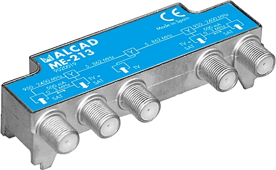 Picture of Multiplexer podwójny TV/SAT ME-213 ALCAD
