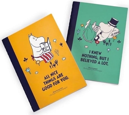 Изображение Muminki Notatnik A6 linia (2szt)