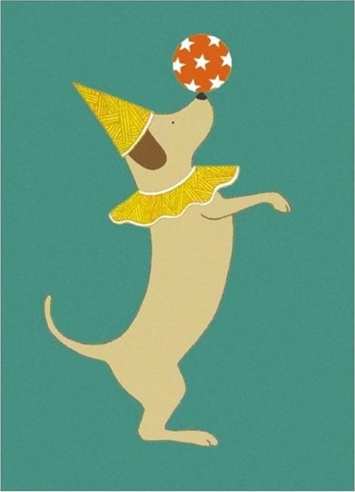 Picture of Museums & Galleries Karnet 17x14cm z kopert Party Dog