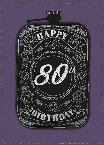 Picture of Museums & Galleries Karnet B6 z kopert Urodziny 80