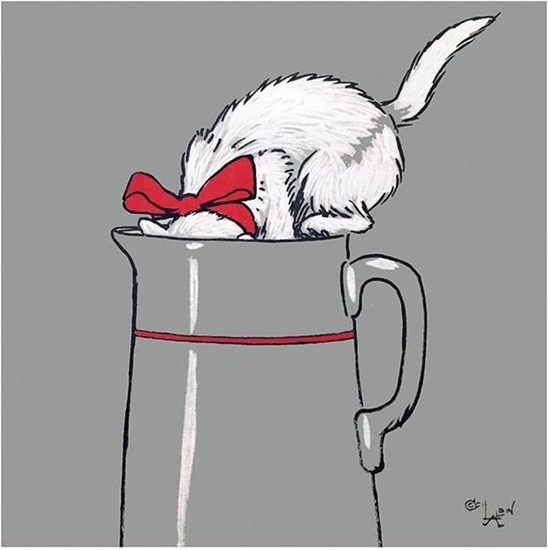 Picture of Museums & Galleries Karnet kwadrat z kopert - Thirsty Work