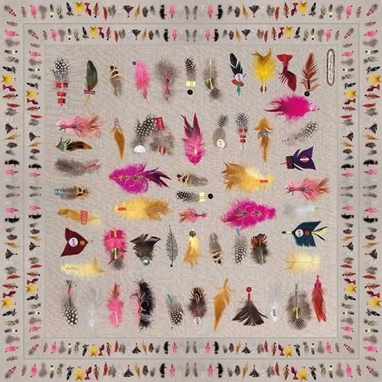 Picture of Museums & Galleries Karnet kwadrat z kopert - Tickled Pink