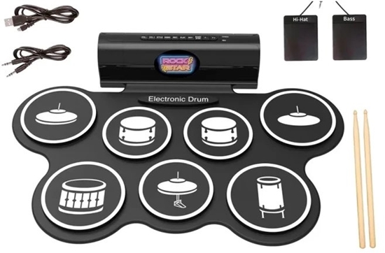 Picture of MUSIC Foldable Drum Set Deluxe