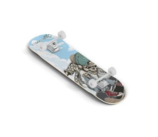 Изображение Muuwmi Skateboard skrituļdēlis  ABEC 5  Skull AU 540
