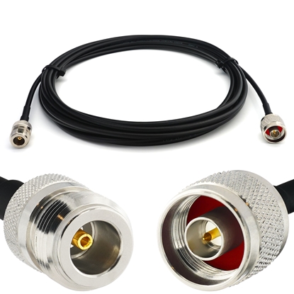 Picture of N Male to N Female 12m RG58/U Coaxial Cable