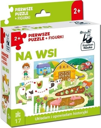 Picture of Na wsi. Pierwsze puzzle + figurki. Kapitan Nauka