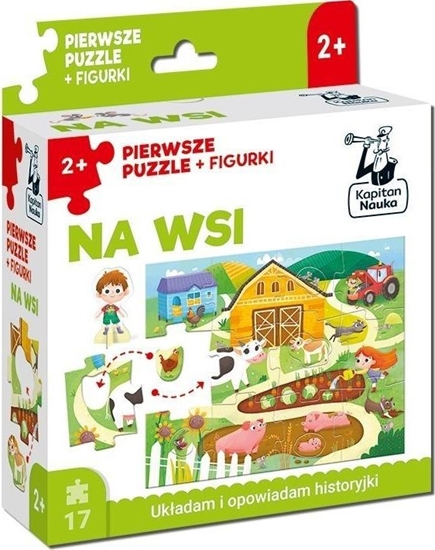 Picture of Na wsi. Pierwsze puzzle + figurki. Kapitan Nauka