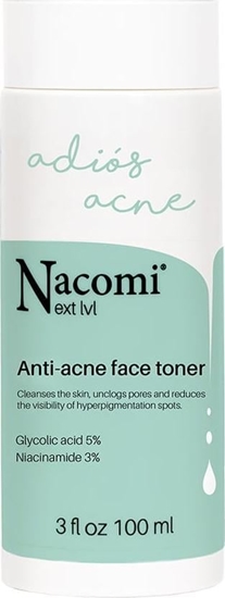 Изображение Nacomi Next Level Anti-Acne Face Toner przeciwtrdzikowy tonik do twarzy 100ml