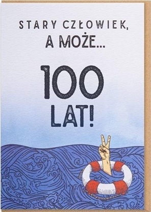 Attēls no Nadwyraz.com Karnet Urodziny - Stary czowiek, a moe... 100