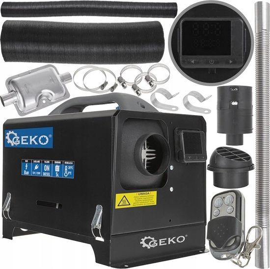 Изображение Nagrzewnica samochodowa  ogrzewanie postojowe na olej napdowy 12V/230V 8KW (1)