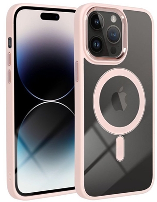 Attēls no Nakadka MagSafe Color Edge case do iPhone 17 Pro róowy