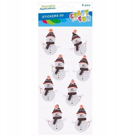 Изображение NAKLEJ BN BALWANKI 3D 8SZT CF PBH 12/144