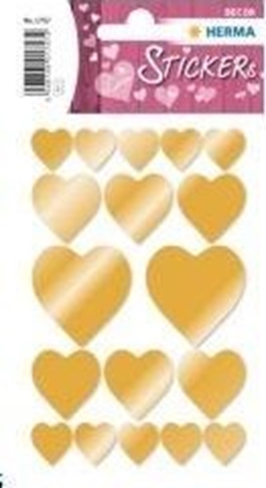 Picture of Naklejka Decor zote serca