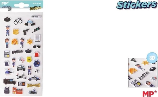 Picture of Naklejki 3D policja