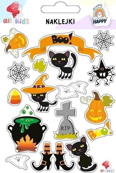 Изображение Naklejki dla dzieci Halloween 3