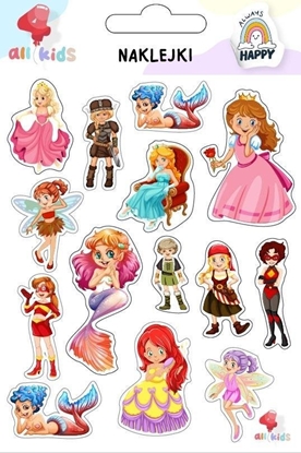 Изображение Naklejki dla dzieci Ksiniczki i królewny
