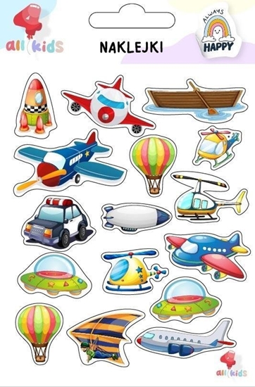 Изображение Naklejki dla dzieci Samoloty 1