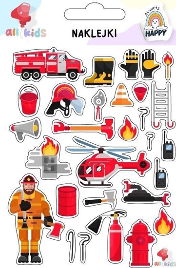 Изображение Naklejki dla dzieci Stra poarna