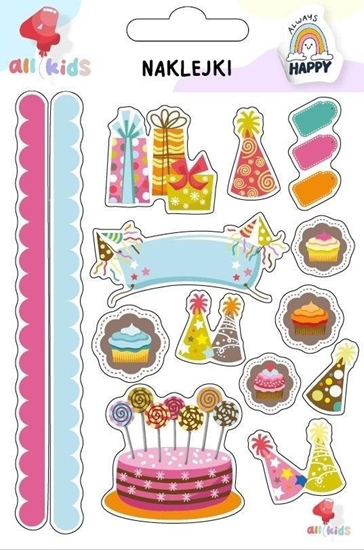 Изображение Naklejki dla dzieci Urodziny