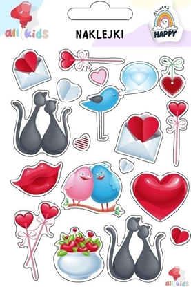 Изображение Naklejki dla dzieci Walentynki 2