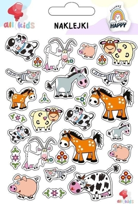 Изображение Naklejki dla dzieci Zwierzta 2