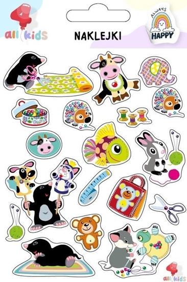 Изображение Naklejki dla dzieci Zwierzta 3