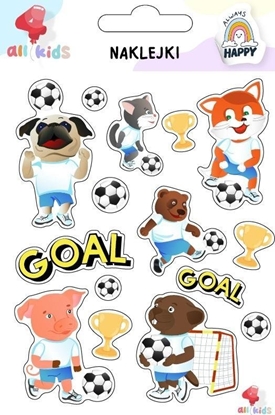 Изображение Naklejki dla dzieci Zwierzta na boisku