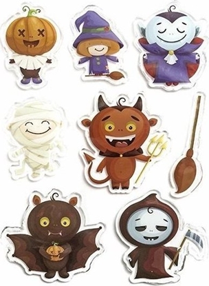 Picture of Naklejki elowe Halloween 8szt