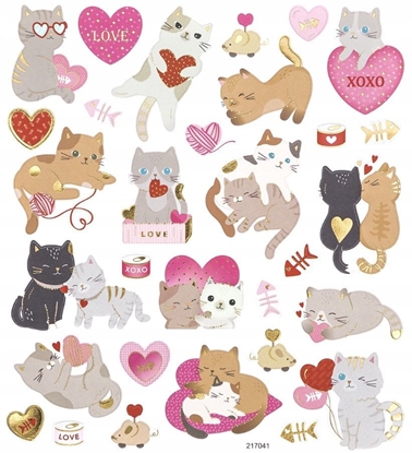 Picture of Naklejki kotki 31szt