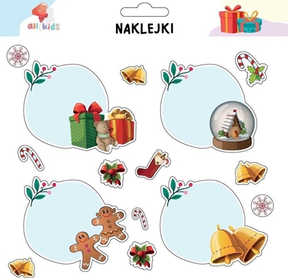 Изображение Naklejki na prezenty Boe Narodzenie 7