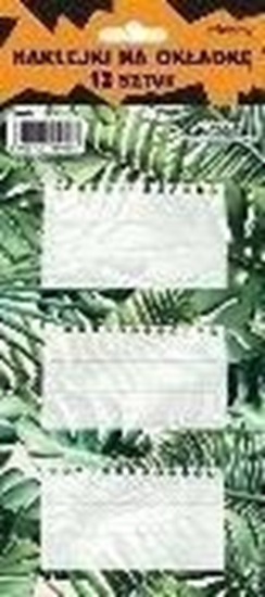 Picture of Naklejki na zeszyty - Monstera (12szt)