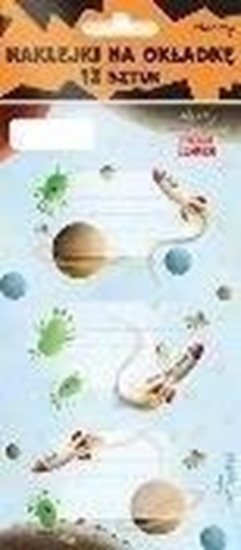 Picture of Naklejki na zeszyty - Rakieta (12szt)