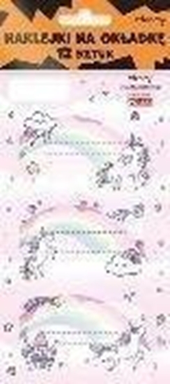 Picture of Naklejki na zeszyty - Unicorn tcza (12szt)